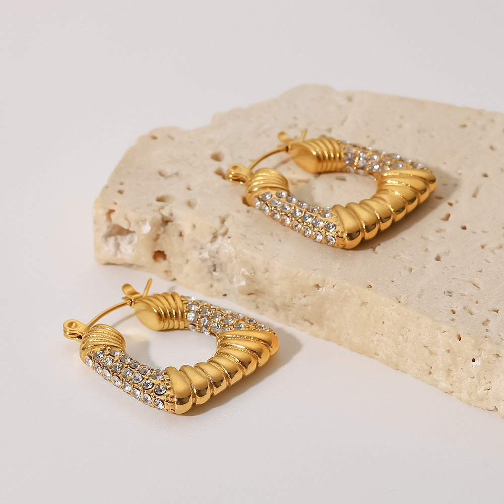 Geometric Dangle Earrings