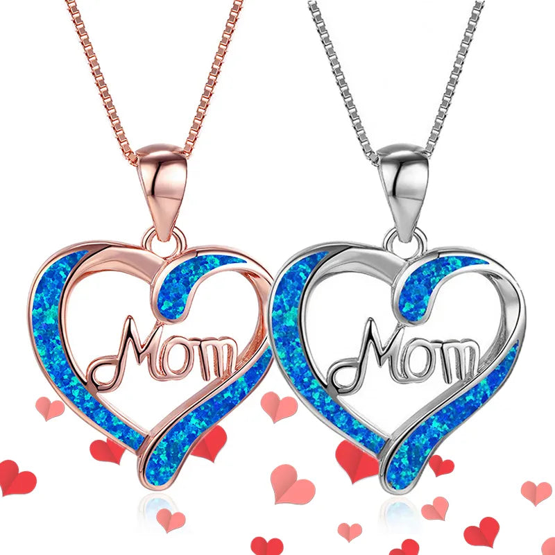 Love Mom Necklace