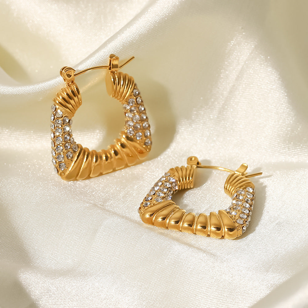Geometric Dangle Earrings