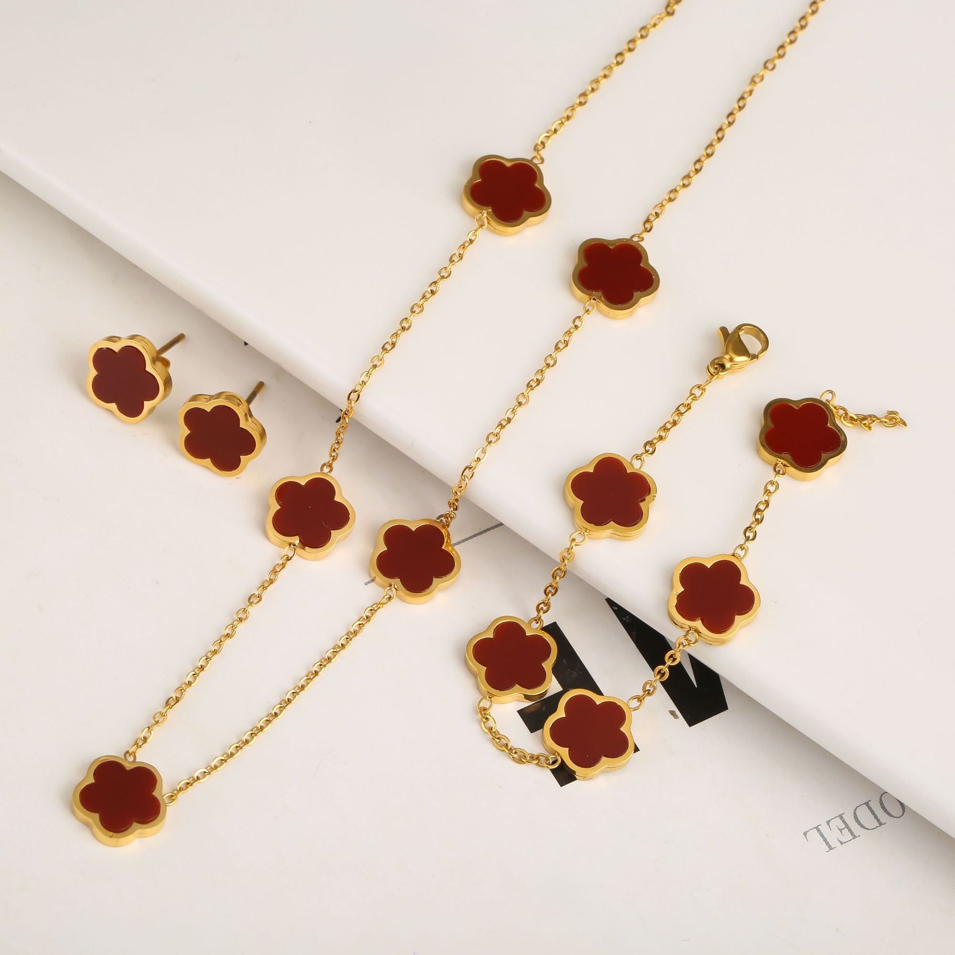 Lucky Flower Jewelry Set