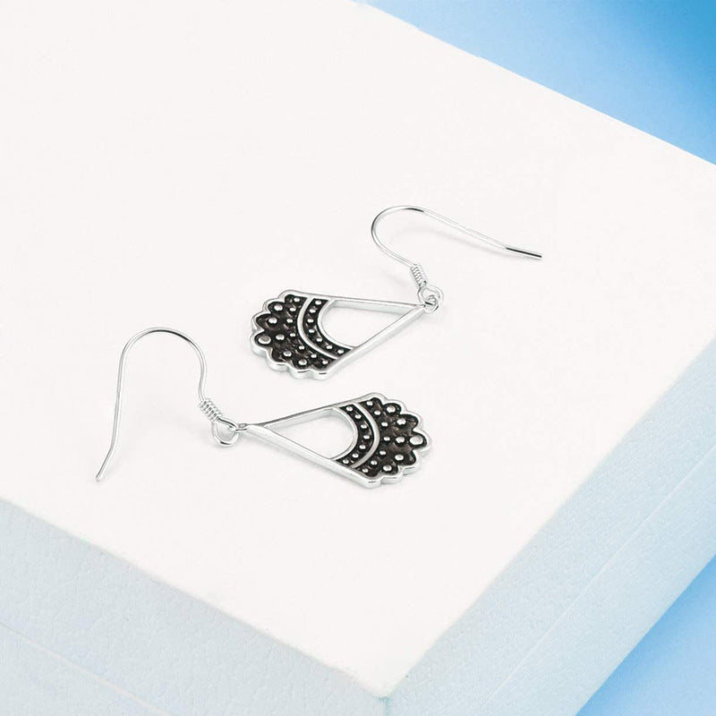 925 Silver Collar Earrings