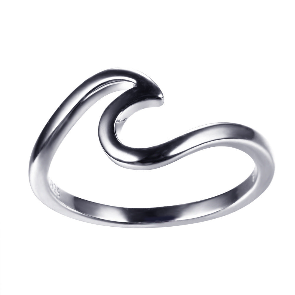 Ocean Wave Ring