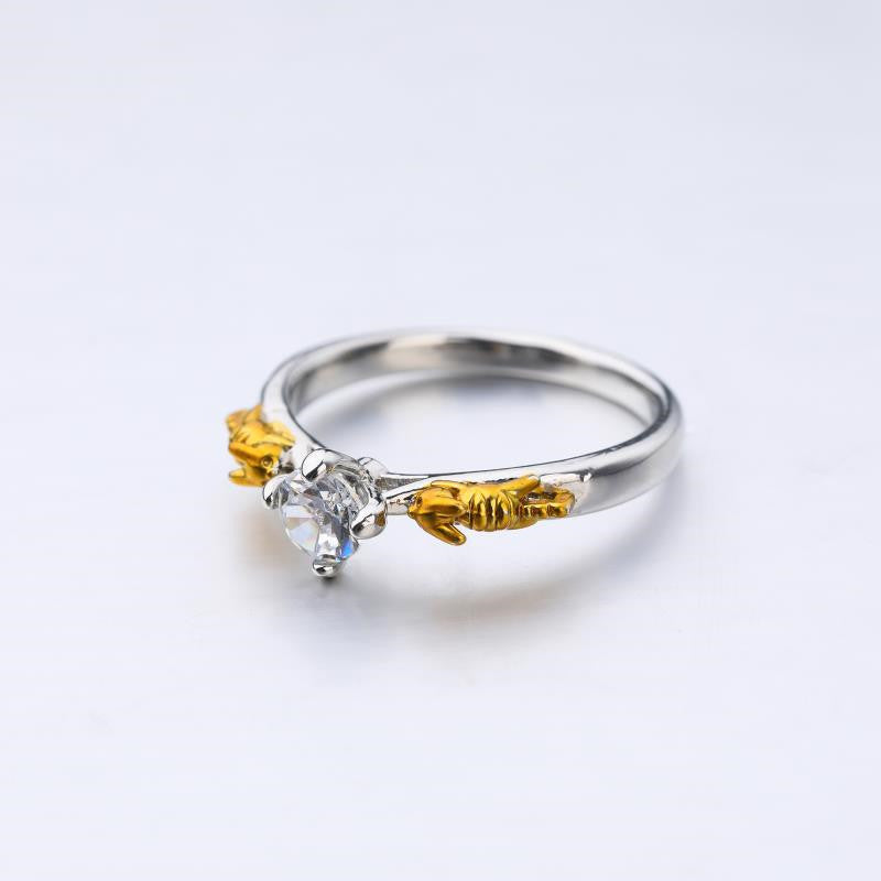 Sparkling Quartz Ring