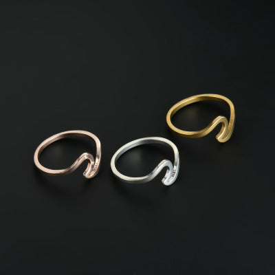Ocean Wave Ring