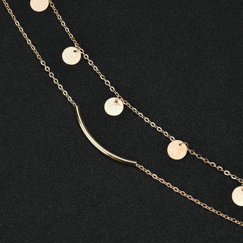 Dual Layer Fashion Necklace