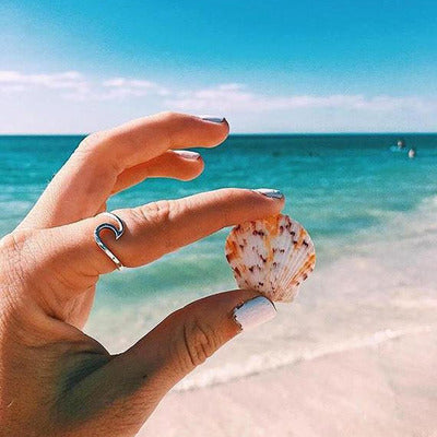 Ocean Wave Ring