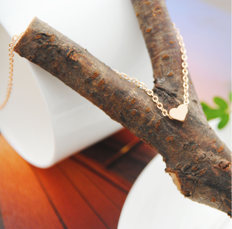 Dainty Heart Choker Necklace