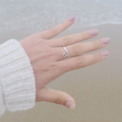 Ocean Wave Ring