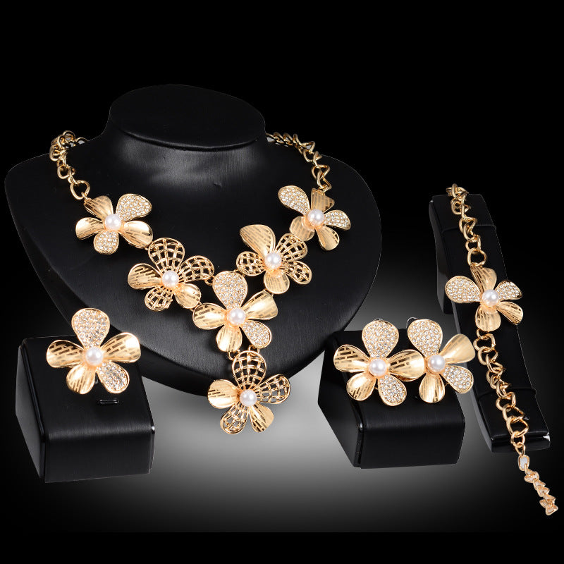 Petals of Elegance Jewelry Set