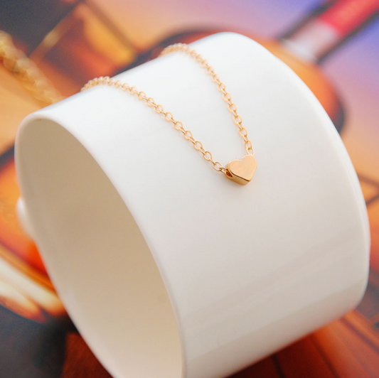Dainty Heart Choker Necklace