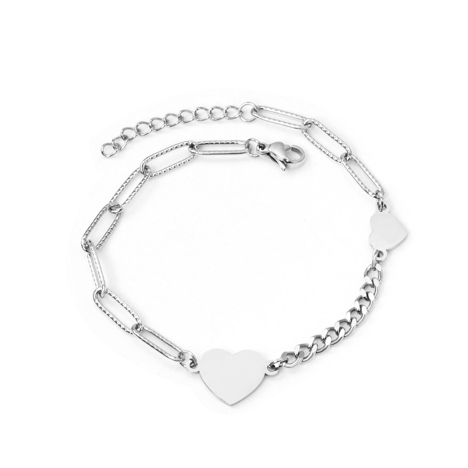 Heart Pendant Bracelet