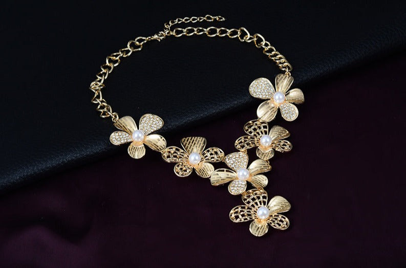 Petals of Elegance Jewelry Set