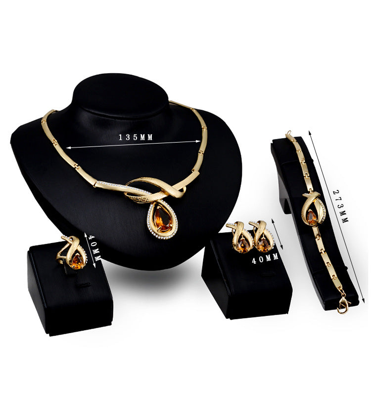 Golden Horizon Jewelry Set