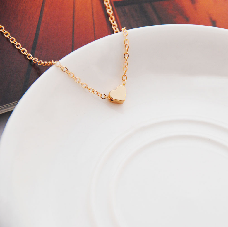 Dainty Heart Choker Necklace