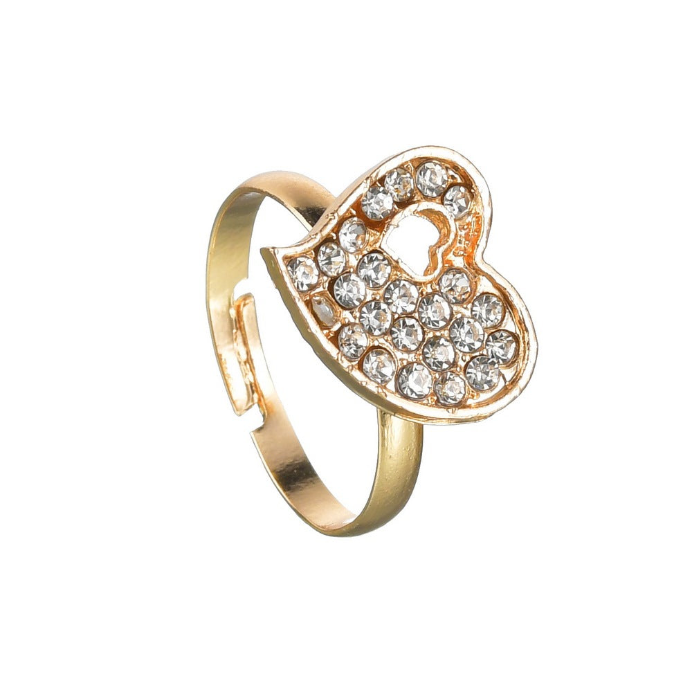Love Heart Four-Piece Jewelry Set