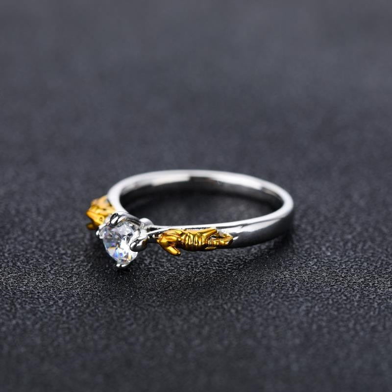 Sparkling Quartz Ring