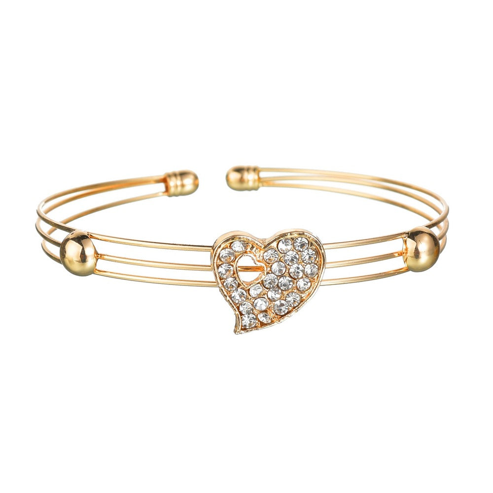Love Heart Four-Piece Jewelry Set