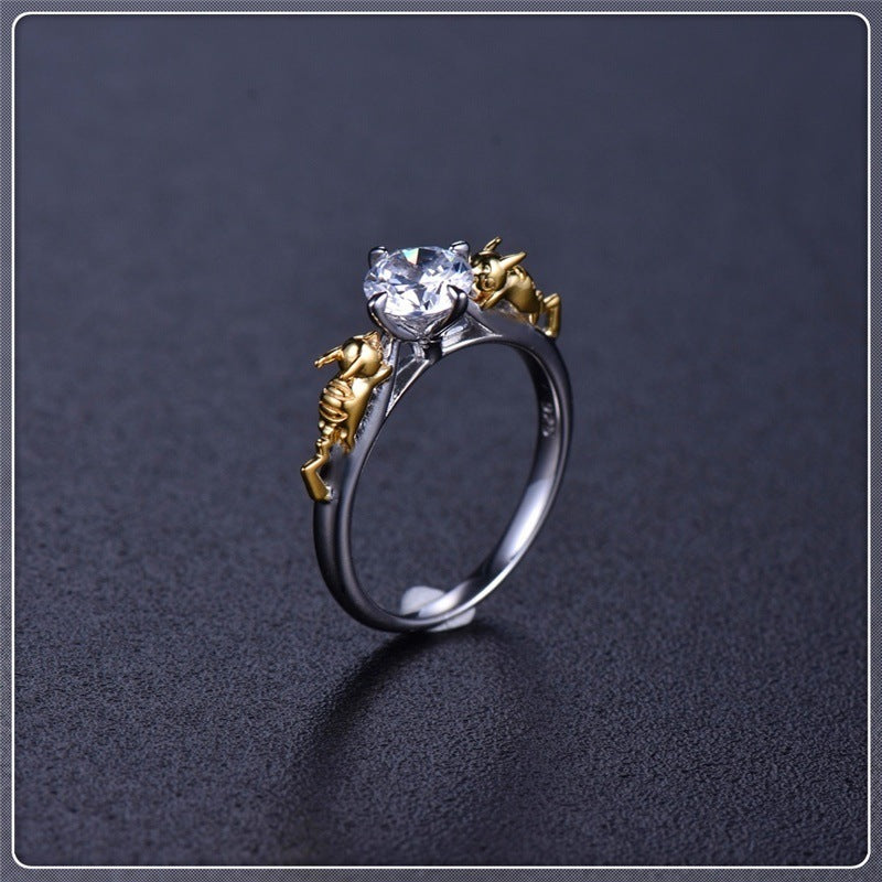 Sparkling Quartz Ring
