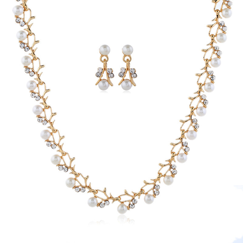 Dewdrop Pearl Jewelry Set