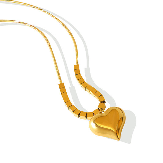 Looking for a timeless piece to show your love? Our heart pendant necklace is perfect! Shop now for a beautiful and meaningful accessory that will never go out of style.