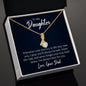 Alluring Beauty Necklace, To My Daughter From Dad