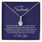 Alluring Beauty Necklace, To My Soulmate