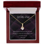 Alluring Beauty Necklace, To My Wife