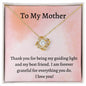 Love Knot Necklace, To My Mother