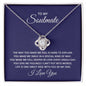 Love Knot Necklace, To My Soulmate