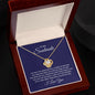 Love Knot Necklace, To My Soulmate