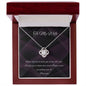 Love Knot Necklace, To My Wife