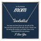 Custom Name Necklace For Bonus Mom