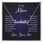 Custom Name Necklace For Mom From Son