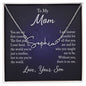 Signature Name Necklace For Mom From Son