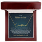Signature Name Necklace For Mother-In-Law