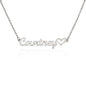 Custom Heart Name Necklace