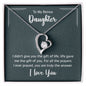 Forever Love Necklace, To My Bonus Daughter