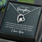 Forever Love Necklace, To My Bonus Daughter