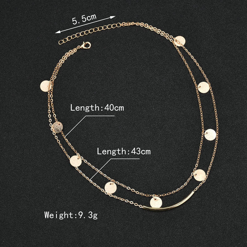Dual Layer Fashion Necklace
