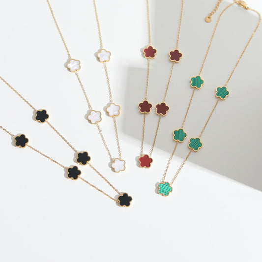 Flower Station Necklace