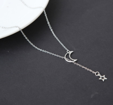Moon Star Necklace
