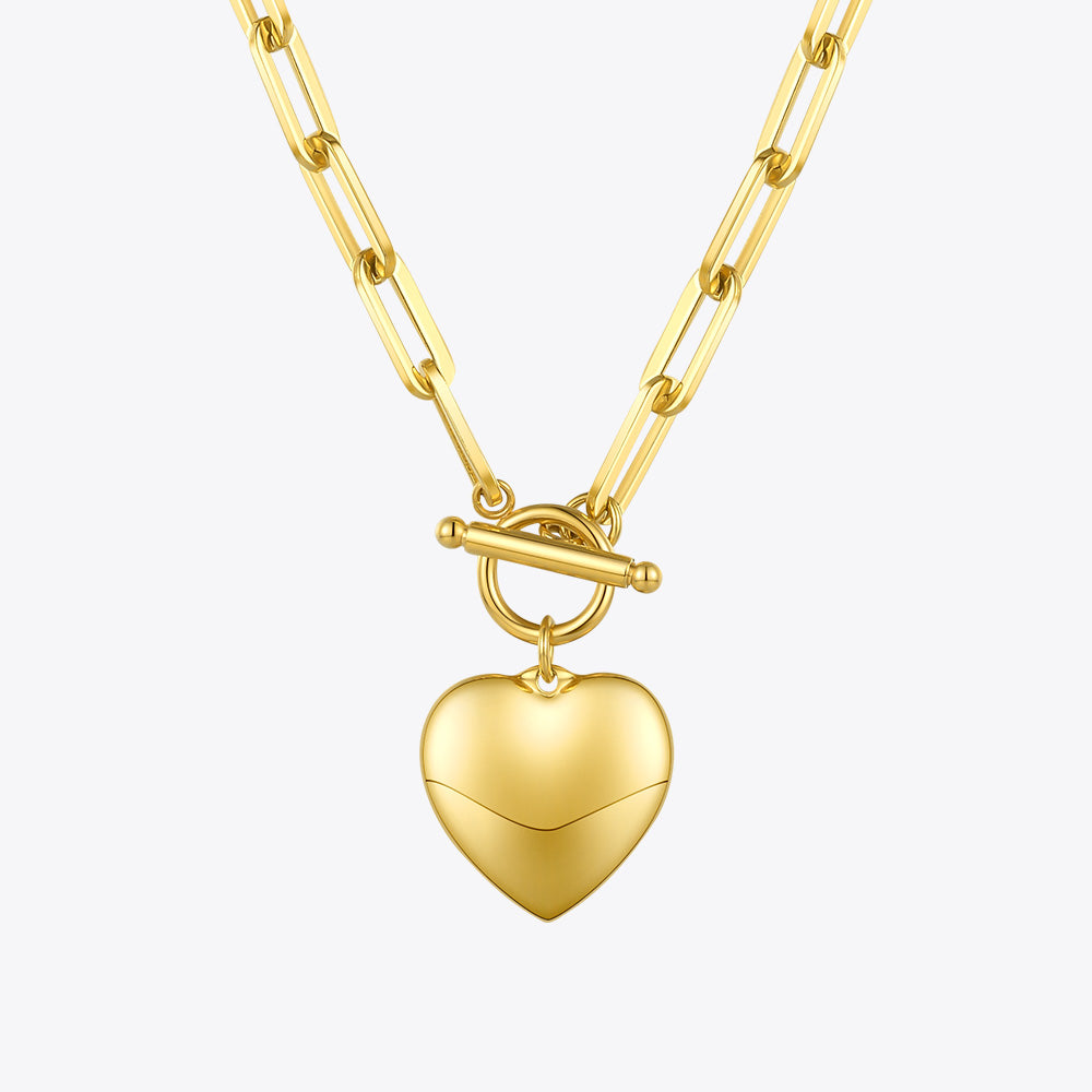 Heart Toggle Necklace