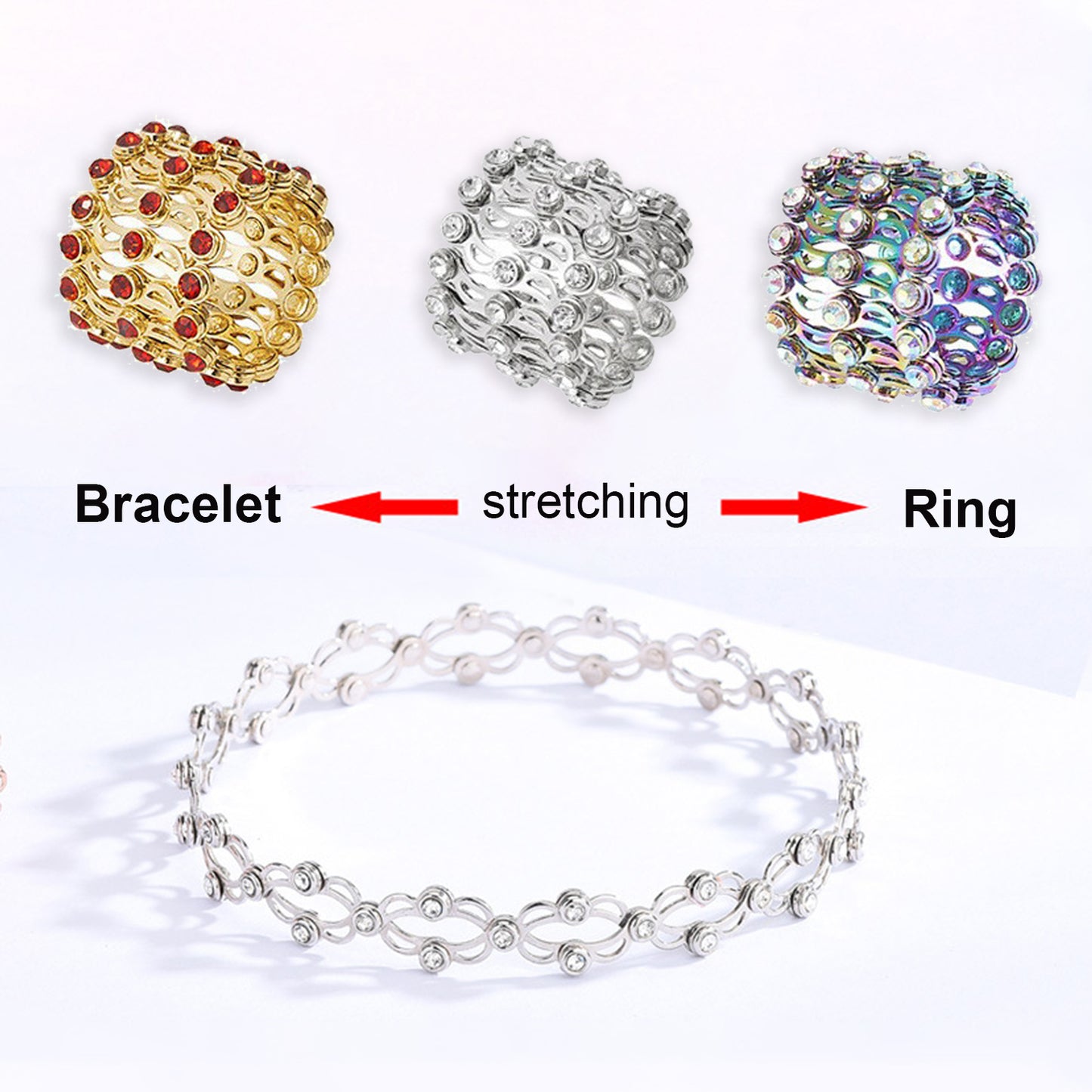 Retractable Ring Bracelet