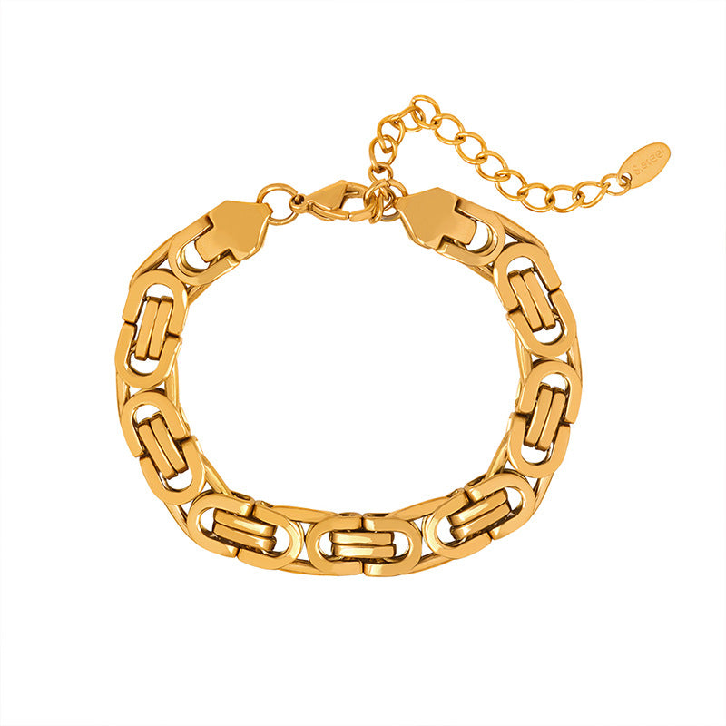 Gold Chunky Bracelet