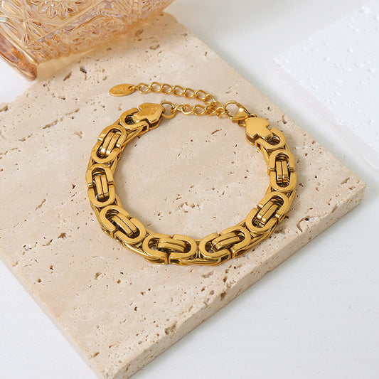 Gold Chunky Bracelet