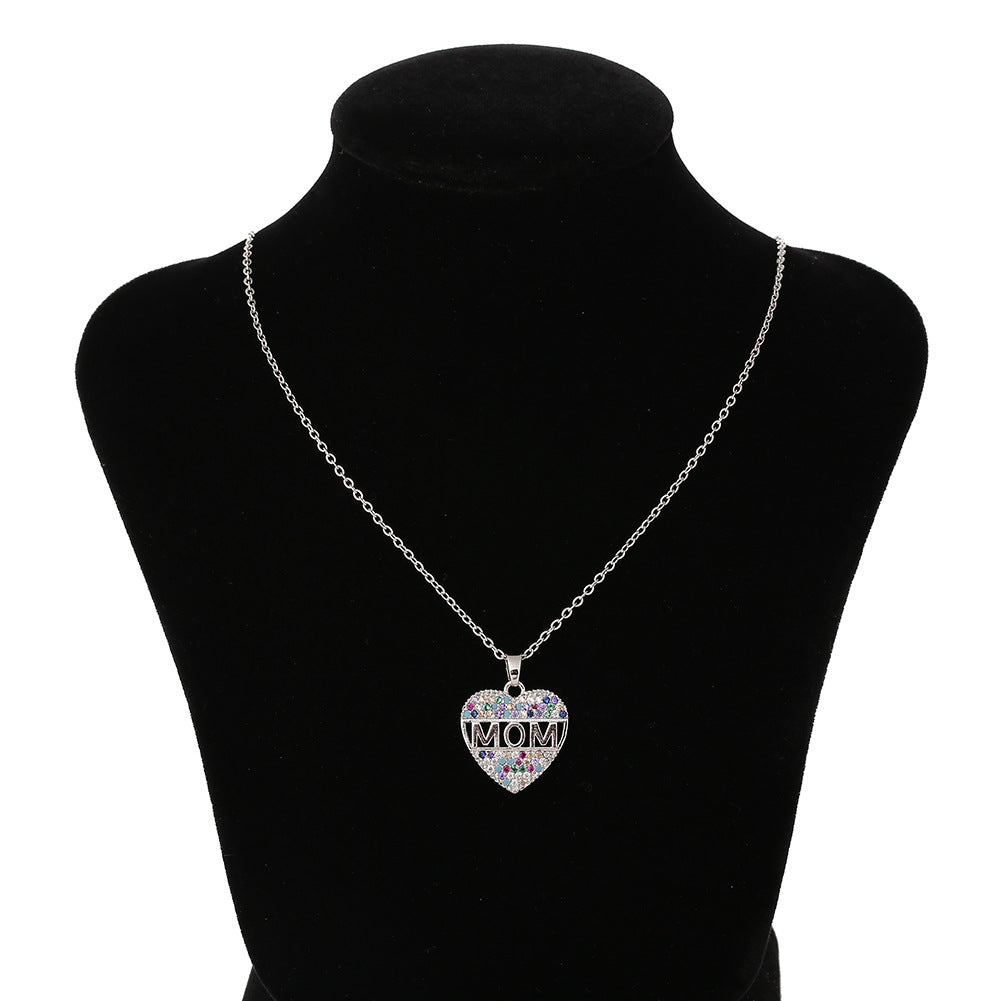 Heart Mom Necklace