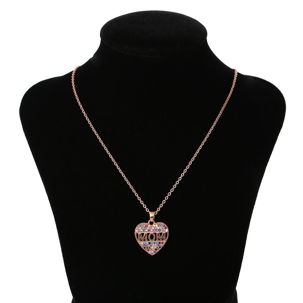 Heart Mom Necklace