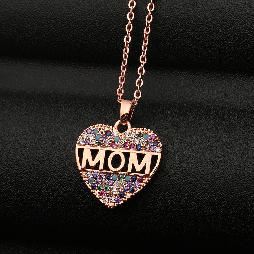 Heart Mom Necklace