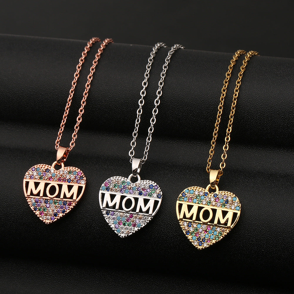 Heart Mom Necklace