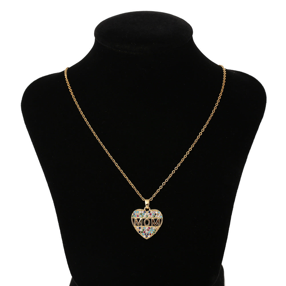 Heart Mom Necklace